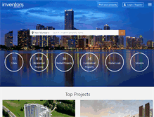 Tablet Screenshot of inventorsrealty.com